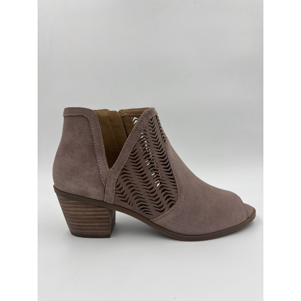 NEW Lucky Brand LK-Bahrie Oiled Suede Dusty Rose Bootie Women's Size 7.5 - Picture 7 of 11